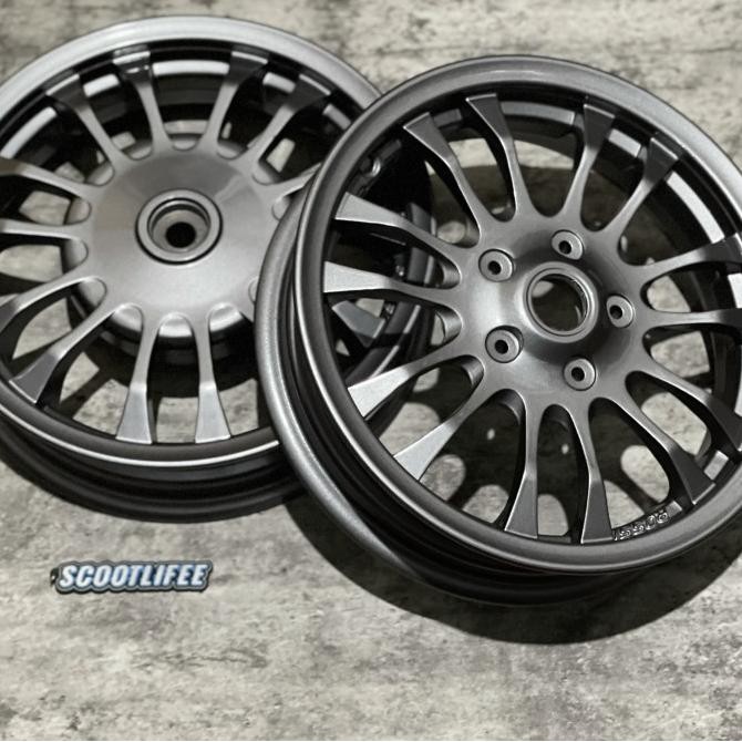 Paket Lengkap Up Size Vespa S Lx Lxv Velg Vrossi Tuscan Grey