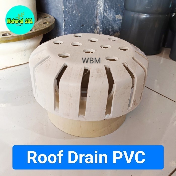 Produk Terbaru Roof Drain Pvc 5 Inchi / Rd Saringan Talang 5" Inchi