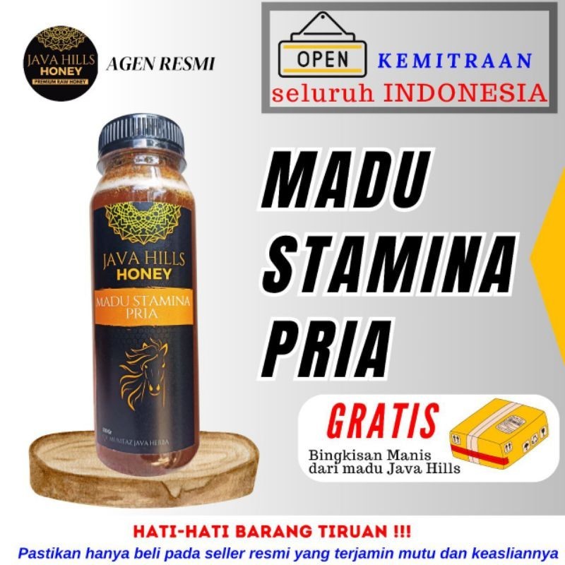 

(100% ASLI) Madu Stamina Pria by Java Hills Honey