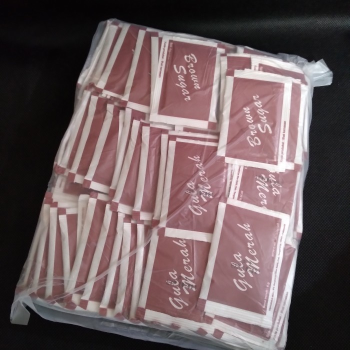 

Gula Merah Brown Sugar Kemasan Sachet/Isi 250 Pcs