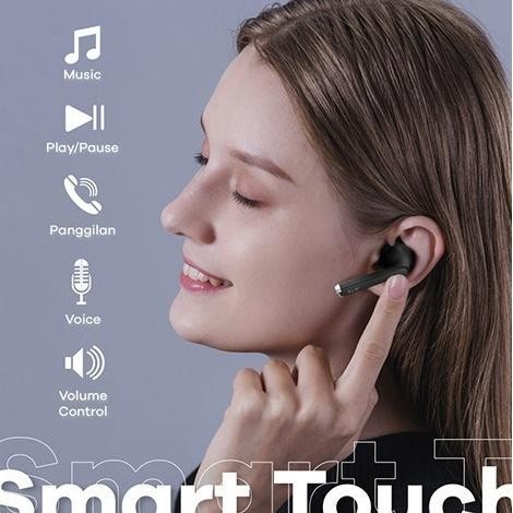 Tws Bluetooth Headset - Earphone Bluetooth 5.1 Jete T11 - Garansi 2Th Gernicaa