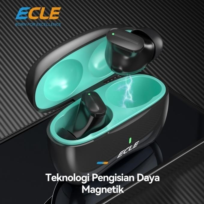 Ecle P7 Tws Gaming Bluetooth Headset Wireless Earphone Hifi Stereo Gernicaa