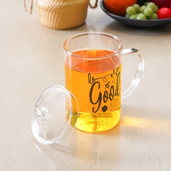 Informa - Appetite 700 Ml Set 2 Pcs Gelas Dengan Tutup Good Day