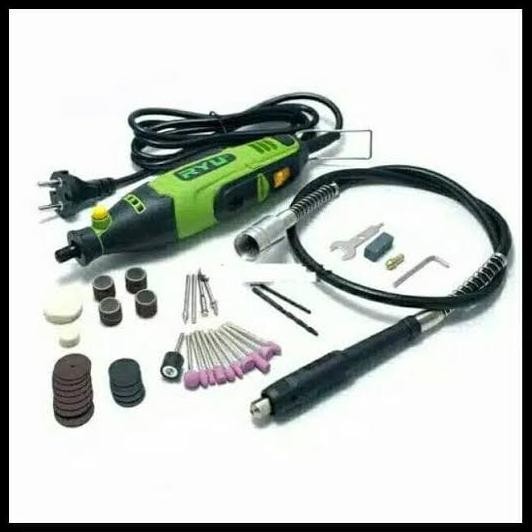 Ryu Die Grinder Mini Rdg 3.2 Bor Tuner Drill Set Plus Mata