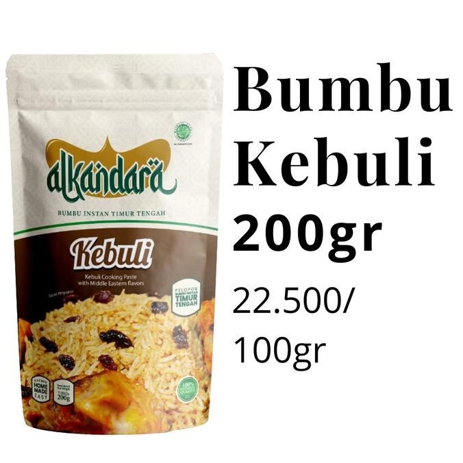

BUMBU NASI KEBULI INSTAN - 200 gram