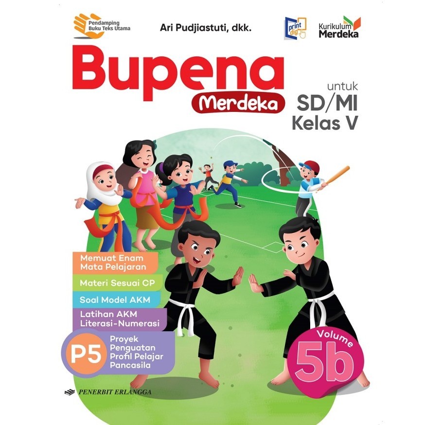 BUKU BUPENA MERDEKA SD/MI KELAS 5B KURIKULUM MERDEKA (BARU & ORIGINAL)