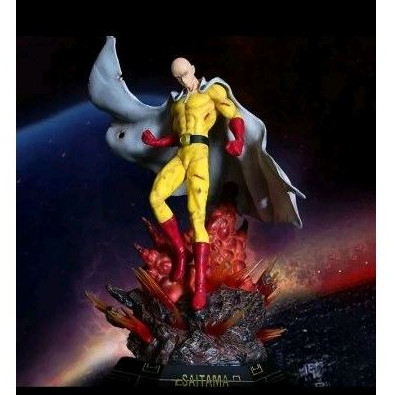 Action Figure one punch man Saitama serius battle vers