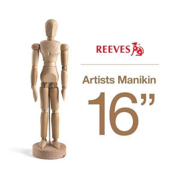 

REEVES 16" Wooden Artists Manikin