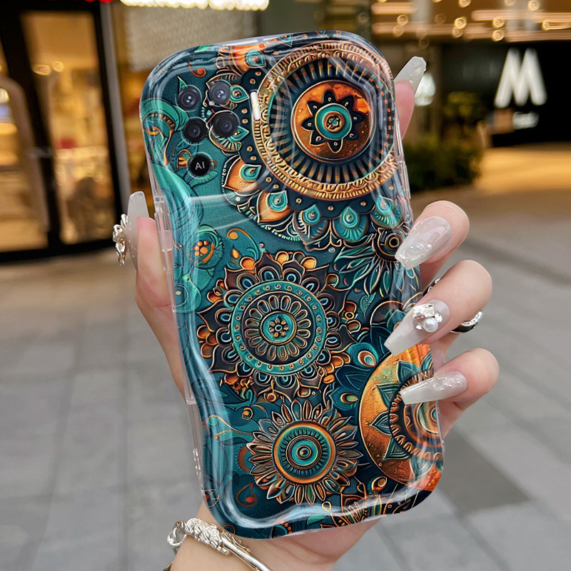 Casing Hp OPPO A94 F19 Pro Reno 5F Reno 5 Lite Reno5 F Reno5 Lite Case HP Pola Bagus dan mewah Softc