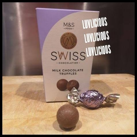 

M&S Marks & And Spencer Swiss Milk Chocolate Truffle Coklat Cokelat