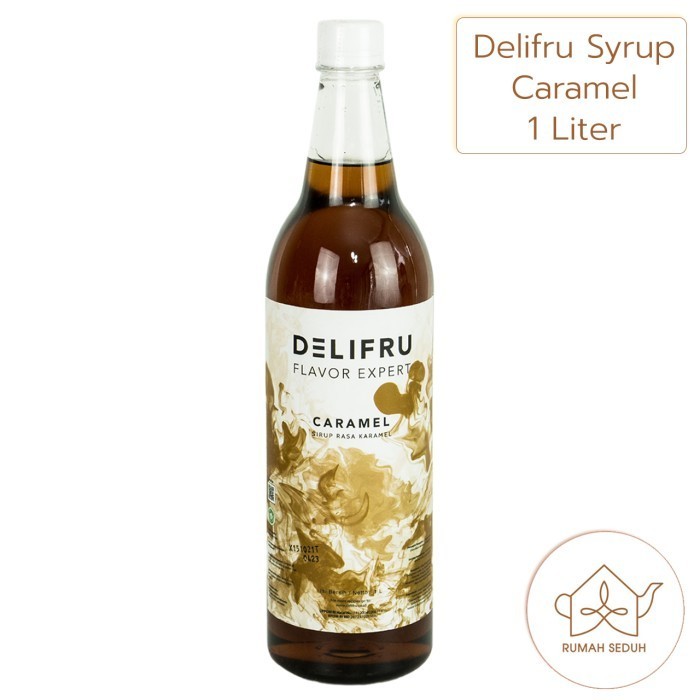 

Delifru Caramel Syrup 1L - Sirup Karamel 1000Ml