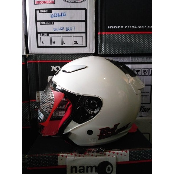 Helm kyt dj maru putih
