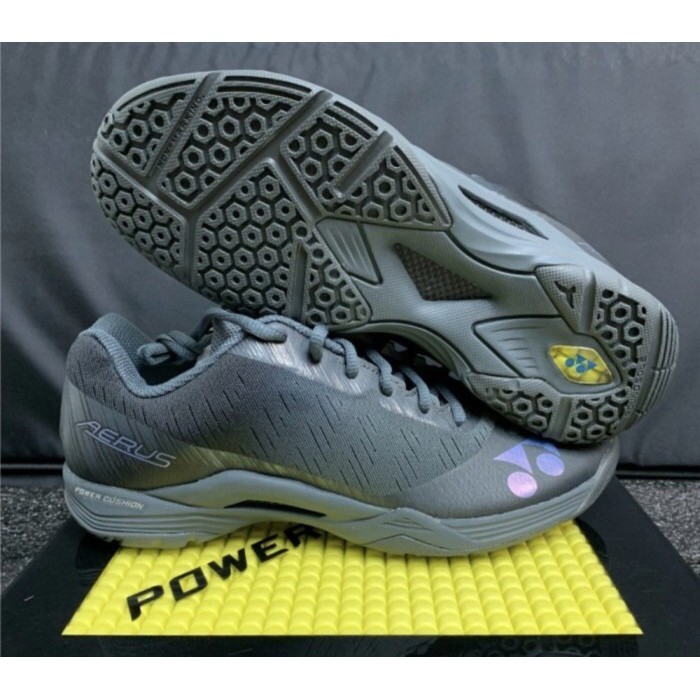 Sepatu Badnton Yonex Aerus Z Men - Aerus Z Man Dark Grey