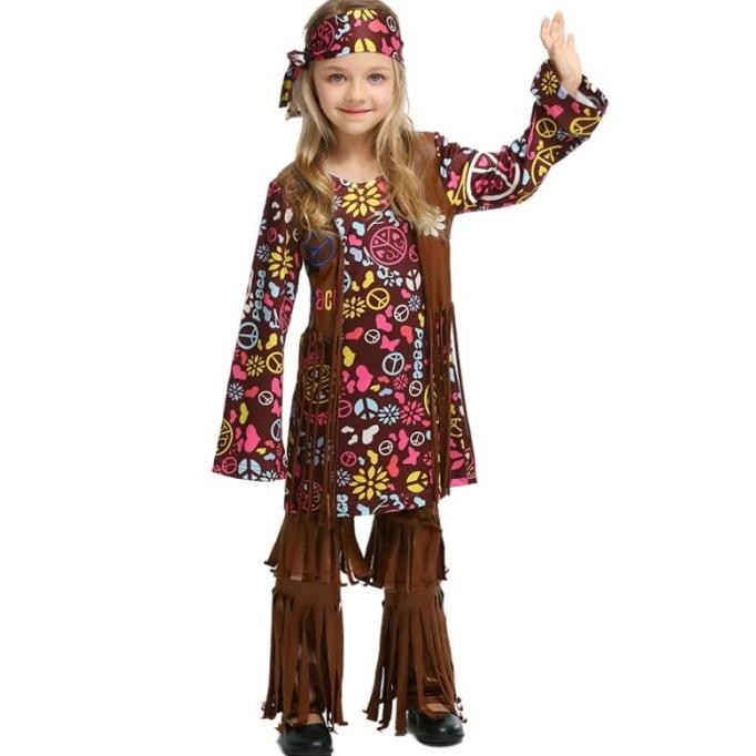 CR - girl GYPSY costume halloween costume fortune teller kostum anak TERLARIS