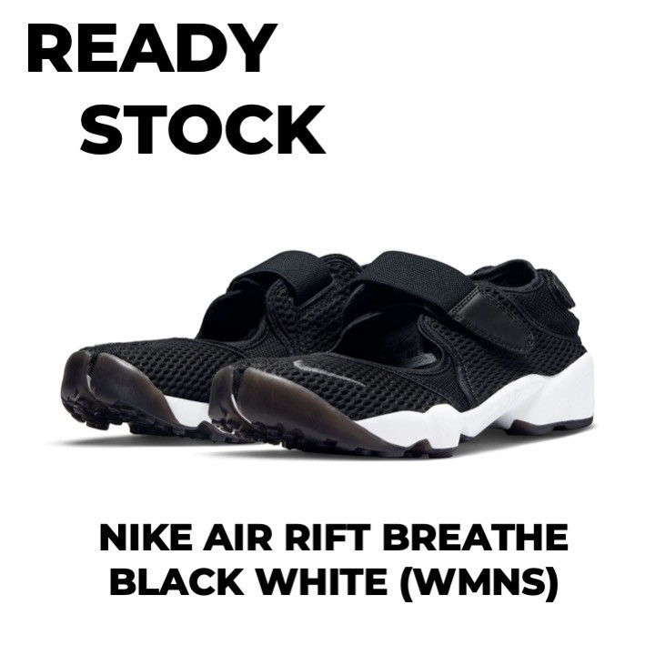 Sneakers Nike Air Rift Breathe Black White (WMNS)