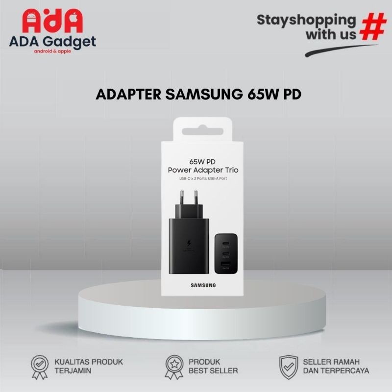 SAMSUNG ADAPTER 65W /45W /25 W PD ORIGINAL