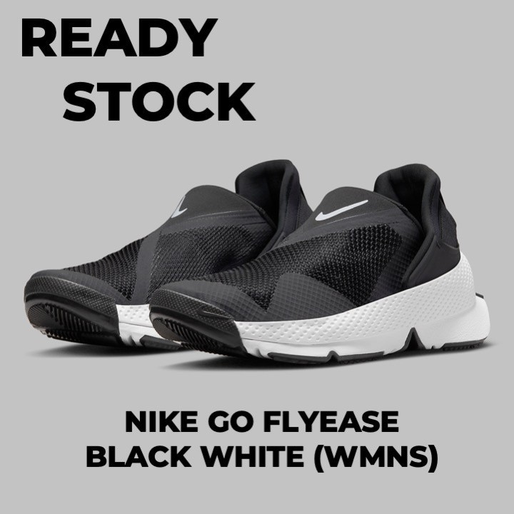 Nike Go Flyease Black White (WMNS)