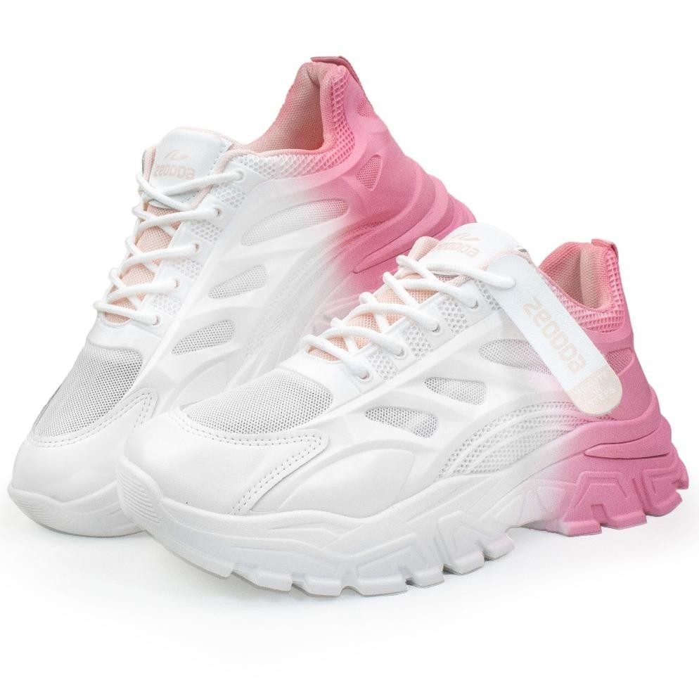 Zeodda "Free Kotak" Eunji Sepatu Sneakers Wanita Casual Korea Style 1033