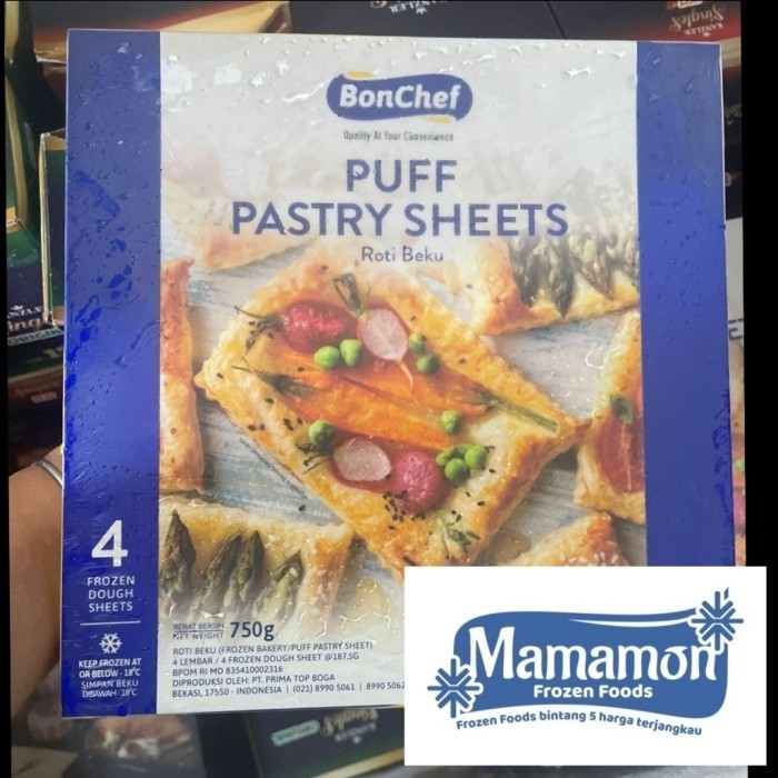

Terbaru Puff Pastry Sheet Bonchef 750Gr Promo Terlaris