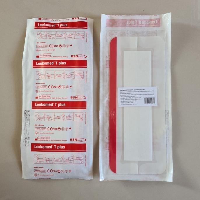 LEUKOMED T PLUS / PLESTER LUKA ANTI AIR UK 10X25CM, 5X7,2CM