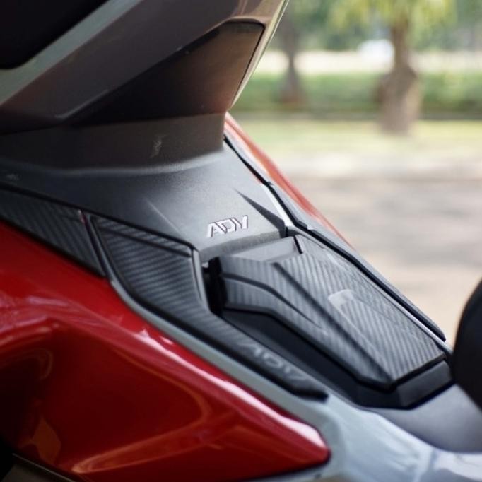 Sticker Body Tengah / Tankpad Tangki Carbon Honda Adv-150 Mhr