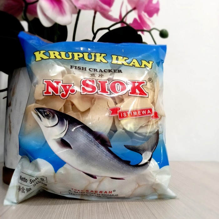 

Kerupuk/ Krupuk Ikan Ny Siok 500Gr Pins Sna