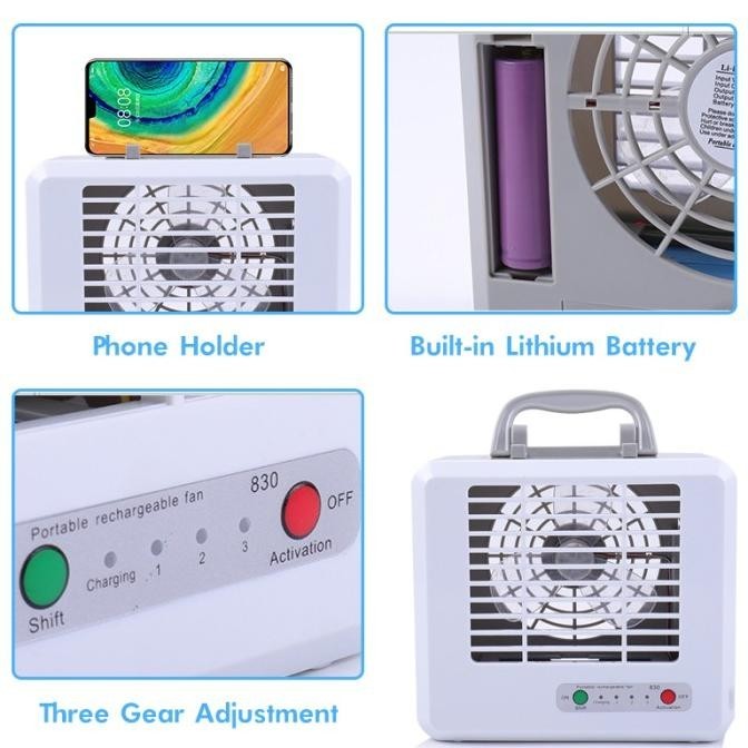 

AIR COOLER FAN MINI - AC PORTABLE MINI PENDINGIN RUANGAN MINI P88L