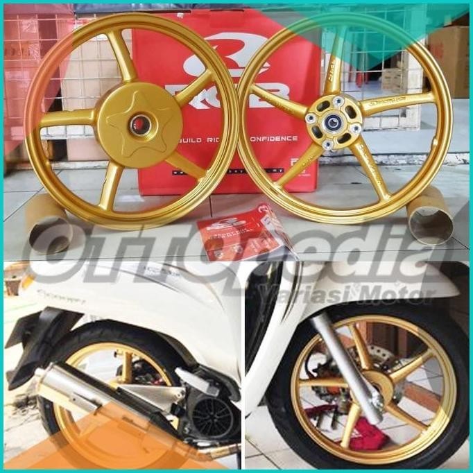 Velg Pelek ORI Racing Boy RCB Sp522 Scoopy Beat Vario 110 Genio Spacy