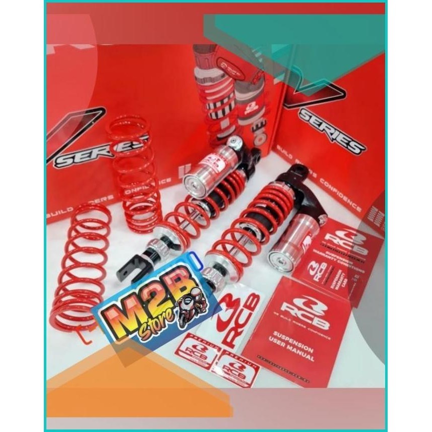 Shock tabung Atas Rcb V Vd series Original 305 mm New Nmax aerox 155 1