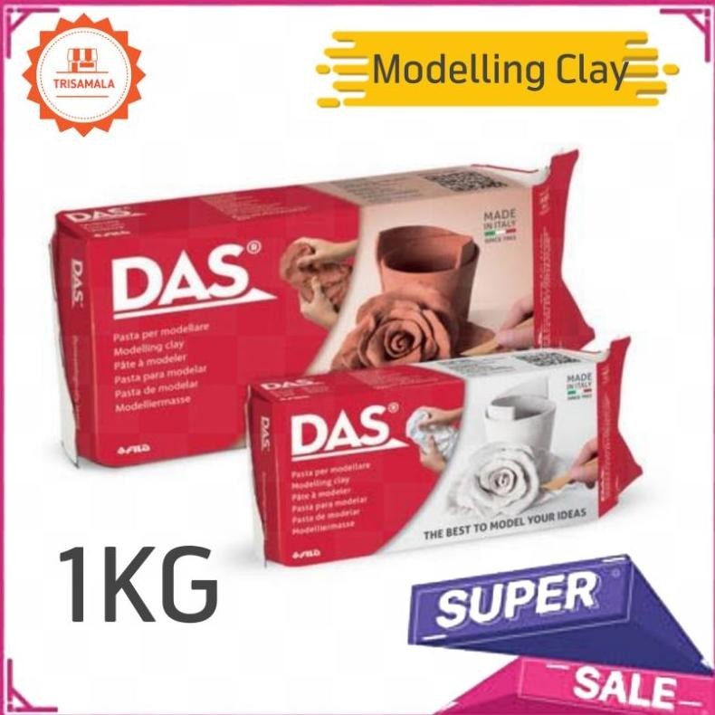 

fgk-24 BANTEX DAS MODELLING CLAY 1000GR / TANAH LIAT KERAJINAN / CLAY / MODELLING CLAY Murah