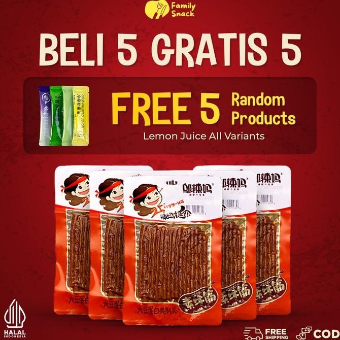 

Family Snack Wulama 5 Pcs Gluten Latiao Snack a Vegetarian Food BKS88