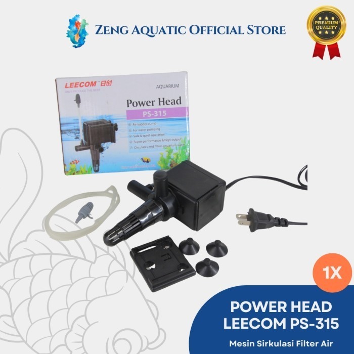 Leecom Pompa Air Celup Aquarium Power Head 7 Watt / 650 LPH PS315