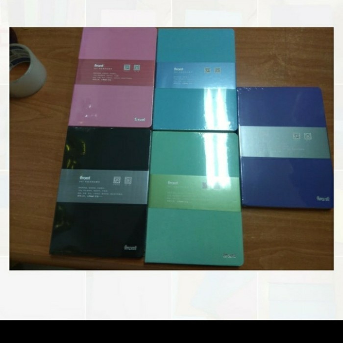 

FRONT NOTE BOOK UKURAN A5 SERI D97 - A501 HARD COVER