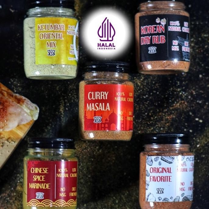 

Bumbu Marinasi Sessi Paket 5pcs (Bebas Pilih Rasa) P19A