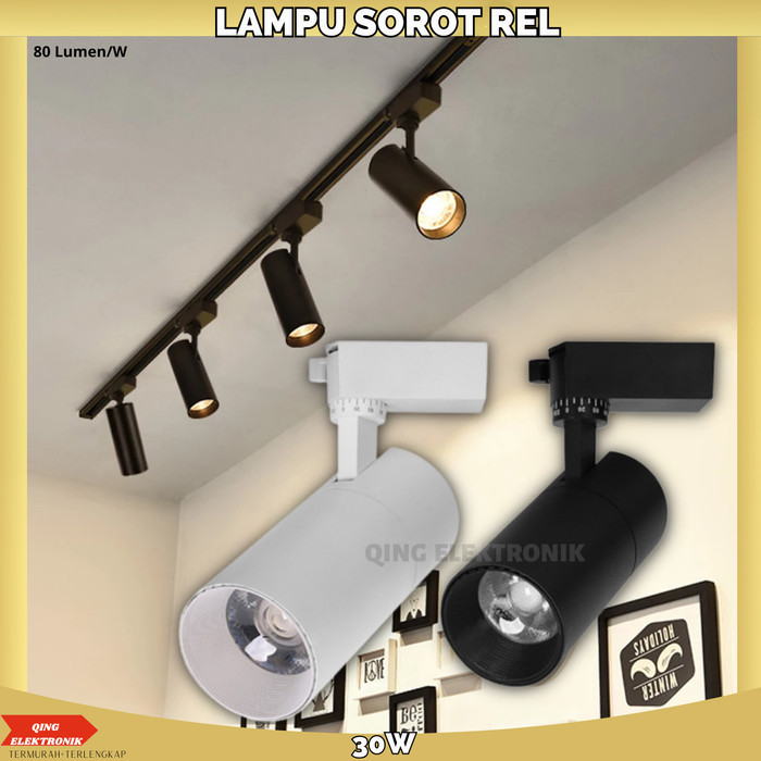 Lampu Sorot Rel Tra Light Spot Light 30W