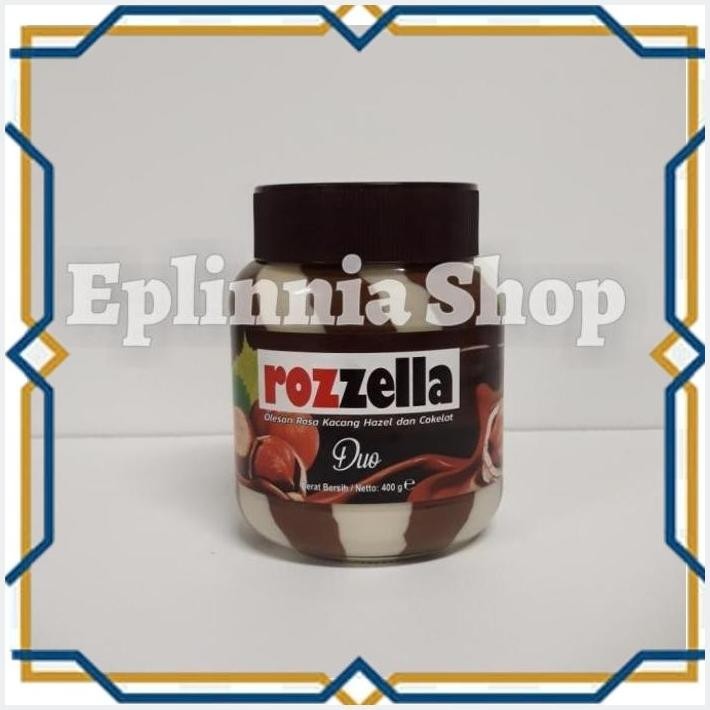 

[EPL] ROZZELLA DUO SPREAD 400 GR - SELAI KACANG HAZEL DAN COKELAT