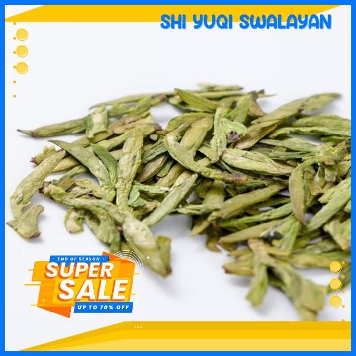 

TEH LONGJING / YU QIAN LONG JING DRAGON WELL TEA BEST QUALITY !!