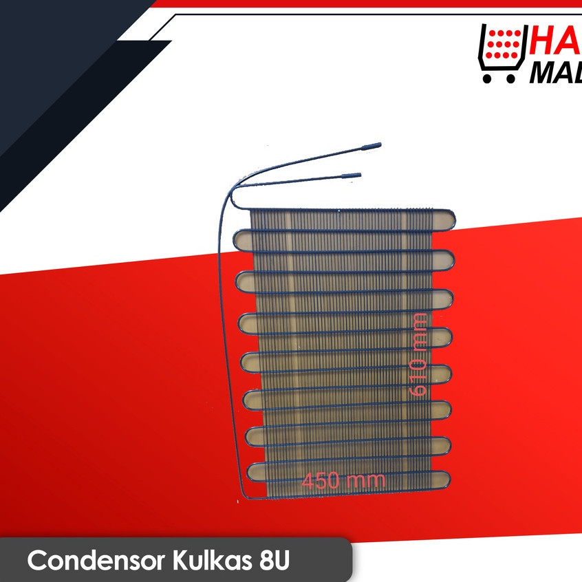 Kondensor Kulkas Universal - Condensor U8 SANYO AQUA SHARP