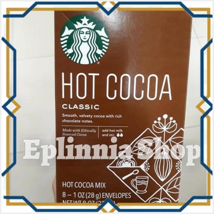 

[EPL] STARBUCKS HOT COCOA CLASSIC 226 GR - HOT COCOA MIX