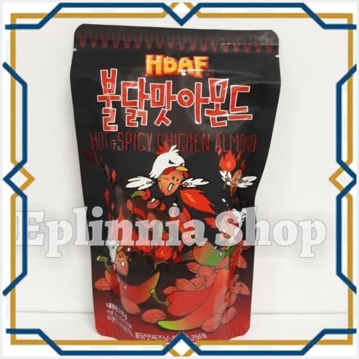 

[EPL] HABAF HOT SPICY CHICKEN ALMOND 210 GR - KACANG ALMOND RASA AYAM PEDAS