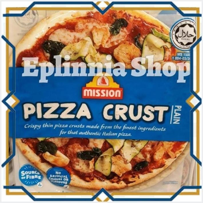 

[EPL] MISSION PIZZA CRUST PLAIN 2'S 300 GR - ROTI PIZZA