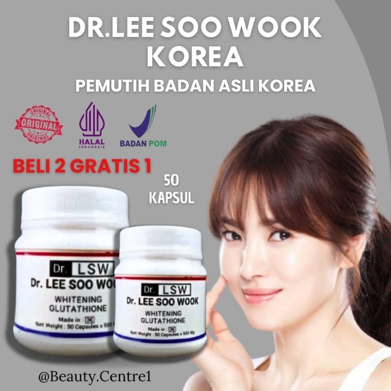 [Promo] PEMUTIH KULIT BADAN/WAJAH TERCEPAT | DR LSW | DR.LEE SOO WOOK WHITENING | GLUTATHIONE | DIJA