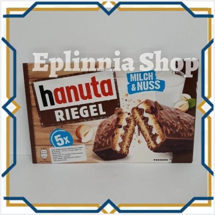 

[EPL] HANUTA RIEGEL MILCH & NUSS WAFERS 5'S 172,5 GR - WAFER