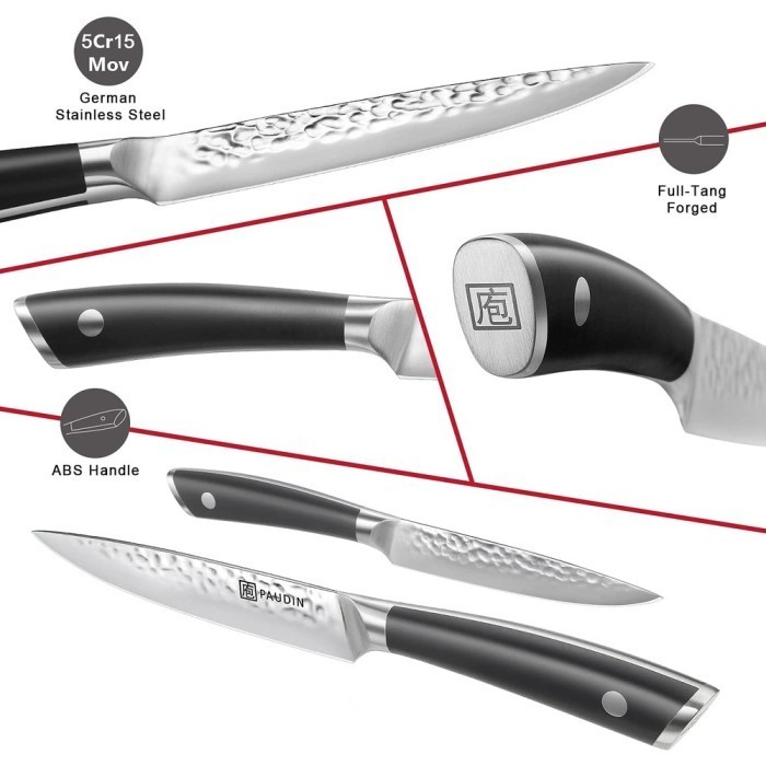 Pisau Dapur Paudin Hp5 Premium Kitchen Utility Knife 5" Stainlesssteel
