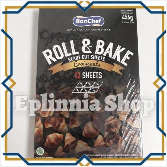 

[EPL] BONCHEF ROLL & BAKE CROISSANTS 456 GR - ROTI CROISSANT ROLL & BAKE