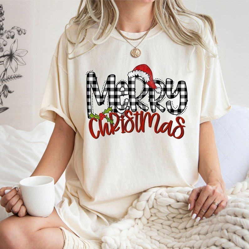 Merry Christmas Shirt Merry Stylish Christmas Shirt Christmas Shirt Christmas Gift Shirt Merry Chris