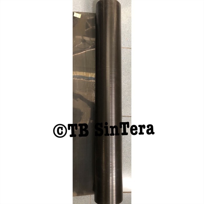 Plastik Fiber Pagar Tebal Meteran Model Garis UV Protection Plat Tutup