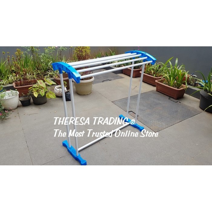 JEMURAN RAK HANDUK BAJU GANTUNGAN MULTI PURPOSE MOBILE TOWEL RACK