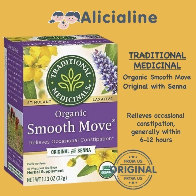 

Traditional Medicinals Organic Smooth Move W/ Senna Teh Celup