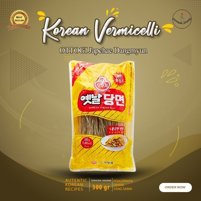 

Ottogi Japchae Dangmyun Dangmyeon Korean Vercelli 300 Gram